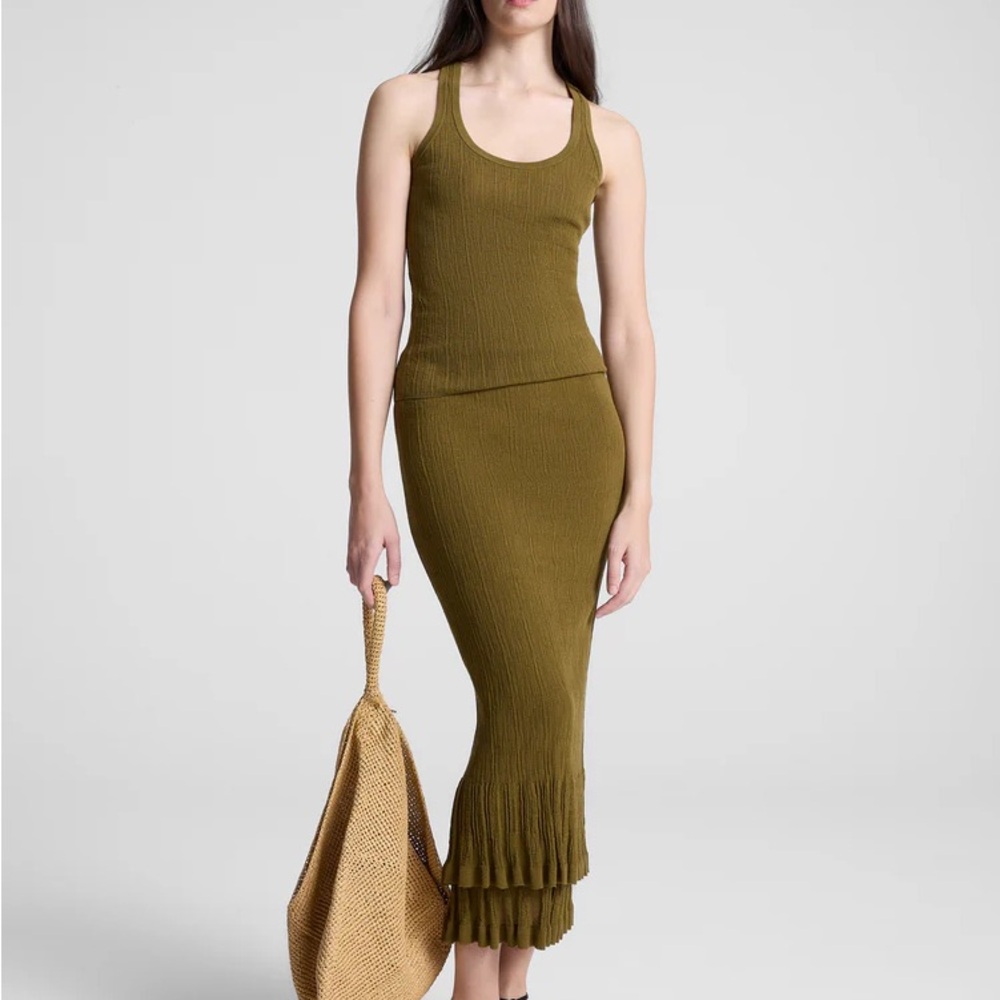 A.L.C. fine gauge knit skirt